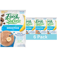 Concord Foods Chocolate Banana Smoothie Mix - Fruit Flavor With No Artificial Flavors, Colors, Or Preservatives - Ideal For Fresh Fruit Smoothies - 1.3 Ounce Pouch For Healthy Smoothies (Pack Of 6)