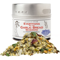 Everything But The Garlic Bread Seasoning | All Natural | Non Gmo | 1.7 Oz (48 G) | Gourmet Spice Mix | Small Batch | Artisanal Rub | Seasoning Pack | Magnetic Tin | Gustus Vitae | #848