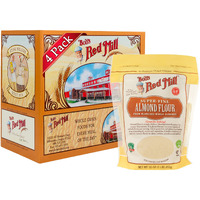 Bob's Red Mill Blanched Almond Flour, Finely Sifted - 1 Pound (Pack Of 4) - Non-Gmo, Gluten Free, Paleo, Vegan, Keto Friendly