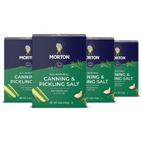 Morton Canning & Pickling Salt, 4 Pound (Pack Of 4)