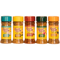 Flavor Mate No Salt Seasoning Blend - Variety Pack - Original,Garlic And Herb,Southwest Chipotle,Lemon & Pepper, Table Blend - 2.5 Oz-Kosher