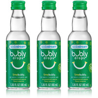 Sodastream Bubly Drops, Lime, 1.36Oz (Pack Of 3)