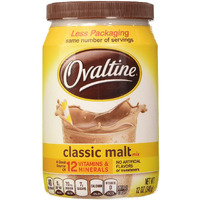 Ovaltine Classic Malt Flavored Milk Mix, 12 Oz