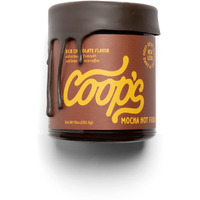 Coop's Mocha Hot Fudge: All Natural Cold Brew Mocha Hot Fudge Gluten Free Toppings For Icecream, Desserts And Coffee - 10 Ounce