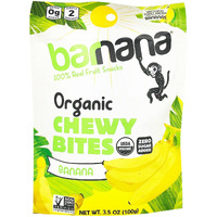 Barnana Organic Chewy Banana Bites, Original, 3.5 Ounce (Pack Of 1) - Packaging May Vary