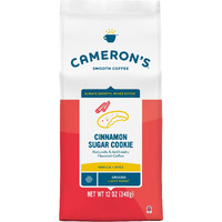 Cameron's Coffee Roasted Ground Coffee Bag, Flavored, Cinnamon Sugar Cookie, 12 Ounce