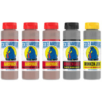 Secret Aardvark Hot Sauce Variety Pack - Drunken Jerk Sauce, Drunken Garlic, And Habanero Hot Sauce, Low Carb, Gluten-Free Hot Sauce & Marinade Gift Set - 8 Fl Oz 5 Pack