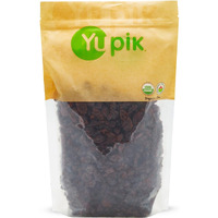 Yupik Organic Cranberries, Apple Juice Infused, 2.2 Lb, Non-Gmo, Gluten-Free, Vegan, Kosher, Dried Fruits, No Added Sugar, Plump & Chewy, Source Of Fiber, Healthy Snacks, Ideal For Baking & Topping