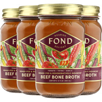 Fond Grass-Fed Regenerative Beef Bone Broth Infused With Organic Tomato & Thyme