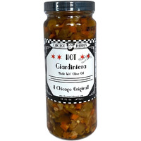 Chicago Johnnys Hot Giardiniera In Olive Oil