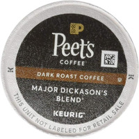 Peet's Major Dickason's Blend For Keurig K-Cup Brewers, Deep Roast 60 Count.
