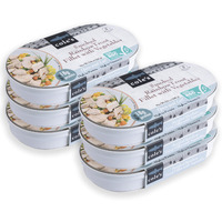 Coles - Smoked Rainbow Trout Fillet With Vegetables| Open & Eat | Ready To Eat Meal | 5.6 Oz Hand-Packed Canned Fish | 19G Protein | High In Vitamin D | Tinned Fish