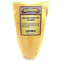 Graham Cracker Crumbs, Bulk Size (1.5 Lb. Resealable Zip Lock Stand Up Bag)