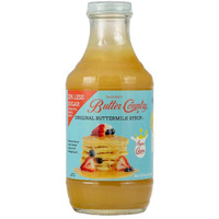 Butter Country Rich & Creamy Buttermilk Syrup | Original Buttermilk Flavor | No Artificial Flavors, No Corn Syrup, Gluten-Free, Rbst-Free Dairy | Syrup For Pancakes, Waffles & Desserts | 16 Fl Oz/1 Pack