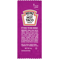 Heinz Hot Taco Sauce (0.3 Oz Packets, Pack Of 500)