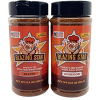 Blazing Star Bbq Blazing Bundle (Reaper Rub & Seasoning/Scorpion Rub & Seasoning)