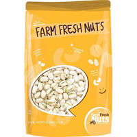 Gourmet Roasted California In Shell Pistachios Unsalted (24 Oz.) Extra Large - Roasted To Perfection - Super Crunchy & Delicious - Farm Fresh Nuts Brand