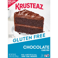 Krusteaz Gluten Free Chocolate Cake Mix, No Artificial Flavors, Colors, Or Preservatives, 18 Ounce (Pack Of 1)