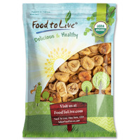 Food To Live Organic Turkish Smyrna Figs, 8 Pounds - Non-Gmo, Sun-Dried, Unsulfured, No Added Sugar, Kosher, Vegan, Bulk