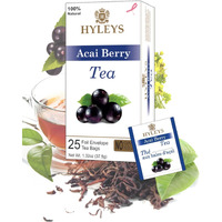 Hyleys Acai Berry Senna Green Tea - Natural Gentle Laxative For Constipation Relief - 25 Tea Bags