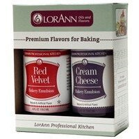 Lorann Bakery Emulsion, 2-Pack Red Velvet & Cream Cheese