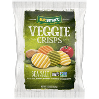 Eatsmart Snacks, Veggie Crisps With Sea Salt, 1.25 Oz (Pack Of 8)