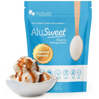 Alusweet Allulose Sweetener Zero Calorie - 12 Oz - 1:1 Sugar Substitute, Keto-Friendly, Gluten-Free, Non-Glycemic, Plant-Based Sugar Substitute For Baking, Coffee, Cooking And Drinks
