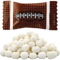 The Dreidel Company Sports Buttermints, Mint Candies, After Dinner Mints, Butter Mint Candy, Fat-Free, Kosher Certified, Individually Wrapped (Football) (110 Pieces)