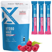 Cardomax Hydration Drink Mix - Hydromax Electrolyte Packets, Zero Calories, Sugar-Free, Keto-Friendly - 15 Single Serve Sticks (Blue Raspberry)