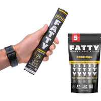 Fatty Meat Sticks, Grass-Fed Beef, High Protein Snack, Camping, Sports, Road Trip, Low Carb, Gluten Free, Msg Free, Nitrate Free, Original Flavor