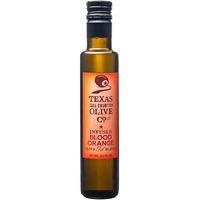 Texas Hill Country Olive Co Blood Orange Infused Olive Oil - Cold Pressed Gourmet Evoo Olive Oil - Great For Dressing Dipping Marinade - No Artificial Flavors Or Added Sugar - Made In Texas (8.5 Oz)