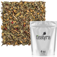 Tealyra - Tranquil Dream - Chamomile Honeybush Lavender - Calming - Relaxing - Herbal Loose Leaf Tea - Caffeine-Free - All Natural - 110G (4-Ounce)