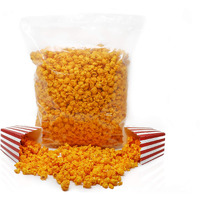Popn Popcorn Cheddar Cheese Pop Corn - 40 Oz Cheesy Pop Corn Flavored Snacks For Movie Night Or Family Picnic - Freshly-Popped And In A Resealable Bag
