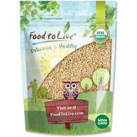 Food To Live Organic Steel Cut Oats, 6 Pounds - 100% Whole Grain Irish Oats, Quick Cooking Oatmeal, Non-Gmo Cereal, Non-Irradiated, Vegan, Bulk, Product Of The Usa