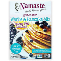 Namaste Foods Wafflepancake Mix, 21 Ounce