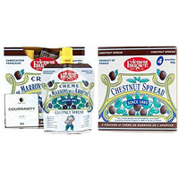 Clement Faugier Chestnut Spread Two Boxes Of 4 Pouches Each | Chestnut Jam Pouch | Creme De Marron Chestnut Puree | Chestnut Paste French | Chestnut Cream, Kosher | Produced For Gourmanity (3 Oz X 8, Net Wt. 24 Oz)