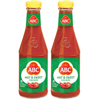 Abc Hot Sweet Chili Sauce, Spicy Hot Sauce, Sambal Chili, Dipping Bbq, Indonesian Abc Sauce, 11.3Oz / 335Ml (Pack Of 2)