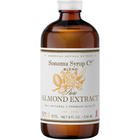 Sonoma Syrup Co Pure Almond Extract, 8 Fl Oz For Baking