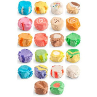 Taffy Shop ""Favorites Mix"" Salt Water Candy, Assorted Bulk Flavors Of Saltwater Taffy, Unique Themed Gourmet Taffy - Family (32Oz)