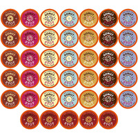 Donut Stop Flavored Coffee Pods, Compatible With 2.0 K-Cup Brewers, Donut Flavor Coffees, Assorted Variety Pack, 40 Count