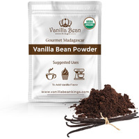 Vanilla Bean Powder - 100% Pure Ground Madagascar Vanilla Powder - For Cooking, Baking, & Additional Flavoring - Add To Coffee, Tea, Yogurt, & Shakes - Raw, Unsweetened, No Fillers Or Additives - 1 Lb