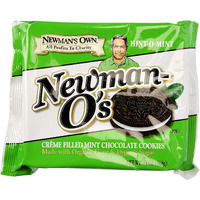 Newman's Own Organics Cookie O Mint Creme, 13 Oz