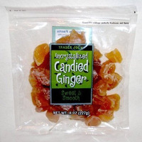 5 Pack Trader Joe's Uncrystallized Candied Ginger Sweet & Smooth, 8 Oz