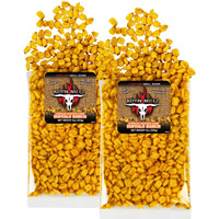 Buffalo Ranch Crunchy Corn Kernels | Soft Crunch Toasted Corn | Runnin Wild Foods | 1-Pound Total (Box Of 2 Bags, 8Oz Each), Korn Nutz