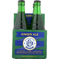 Boylan Bottling Pure Cane Sugar Soda Pop, Ginger Ale, 12 Oz Glass Bottles (Pack Of 12)