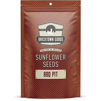Bricktown Goods Bbq Pit Flavored Sunflower Seeds - Boldly Seasoned And Roasted In-Shell Sunflower Seeds - 8 Oz Total