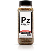 Spiceology - Pizza Pie Salt Free Seasoning - Use On: French Fries, Pulled Pork, Chicken, Beef, Pizza, Bread, Chili, Mac N' Cheese - 13 Oz