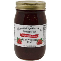 Homestyle Strawberry Jam - Grandma's Jam House - 16Oz