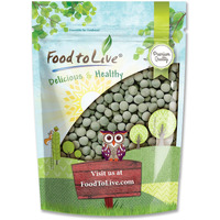 Food To Live - Whole Dried Green Peas, 5 Pounds Green Vatana, Sproutable, Vegan, Kosher, Bulk. Pre-Soak Needed. Rich In Protein, Fiber, Potassium. Great For Green Curry, Pea Soup, Stews