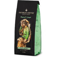 Sleeping St. Joseph (Ground) Decaf Arabica Coffee 12 Ounces, Dark Roast Coffee. Ethically Sourced From Colombia And Made By A Family Owned Business In America.